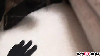 Lezzie milf penalizing teenager