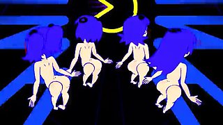 Sexy Ghost Dance with Big Tits & Big Ass - Hentai Animation by Minus8
