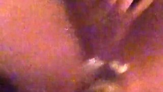 Anal fisting in the gynochair from her perspective