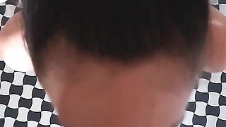 CFNM Submission: Candie Cross Kneels and Devours My Cock with Eager Obedience