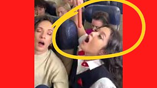 Pranking Girl on Plane - Playful Sex