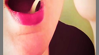 Nasty BBW Eating Mick Stabbers Snot Out of Syringe