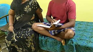 Indian Aunty Teaches College Student Anal Lesson - Hardcore Doggy Style Fucking in 4K