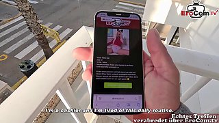 Real anal Pick up with a german teen bitch hitchiker