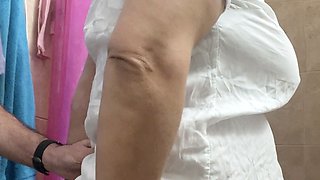 Pissed on Handcuffed Blonde’s First Time