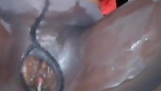 Busty MILF Gives Massive Squirt