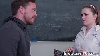 Brunette Wont Report What I Did After Puncturing Her Pussy With My Erect Needle - River Fox