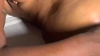 Real Amateur Lesbian Sex Tape - Unscripted Raw Fuck Ending with Creampie”
