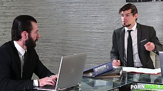 Wild Office DP with Busty Blonde Boss Monika Fox GP2390