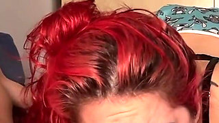 Oral Hardcore in the Bedroom - Camila Goes to the Edge and Swallows Without Shame