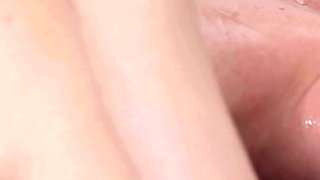Flexi Teen Gets Tight Slippery Ass Stretched