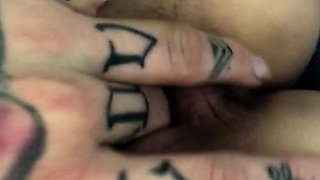 Blonde emo amateur solo masturbation