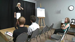 Lylith Lavey's big cock action by Brazzers Exxtra