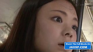 Japanese teen fucked on the bus