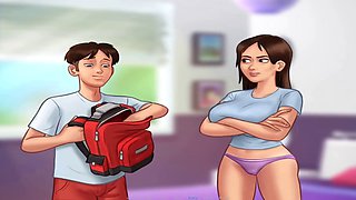 Cartoon sex, american tits, sex gf