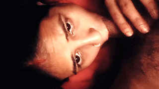 Horney Latika sult sucking big black cock