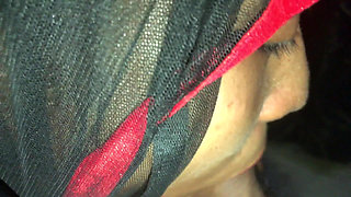 Indian Muslim Girl with Hijab, Deepthroat, Arab Style