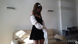 Miss Pussycat's Sensual Solo Passion in Vacation Heat