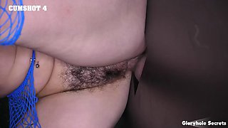 Hot tattooed Anna Chambers gets fucked at the glory hole