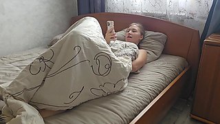 Woke up and decided to masturbate to porn! Sweet orgasm