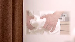 The brunette watched porn and wanted two cocks at once
