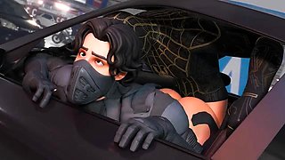 Spiderverse car sex