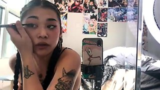 Amateur czech teen in her first toy induced orgasm