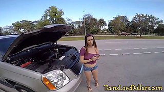Teenage jizzed over for money