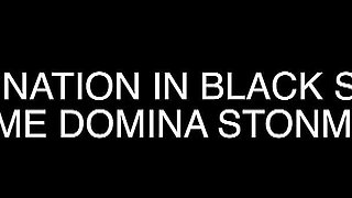 Feet Domination Lesbian in Black Stockings
