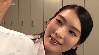 Hot Boss Takes Advantage of Wet Schoolgirl Suzu Honjo in Office