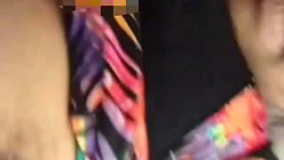 Bangladeshi real couple masturbation in video call scene-1