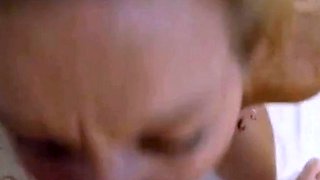 Tied-Up Cougar Deepthroats and Gags on Cock in Amateur Video