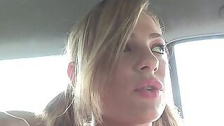 21yo amateur anal dyke toys ass in car with dildo sex toy