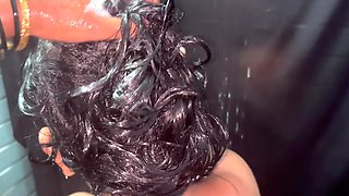 Indian (2th Class College Girl Squrting in College Viral Video!! Fingering!! Niked Bath in College Bathroom