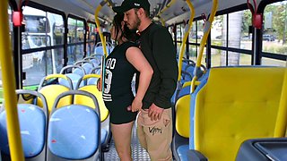 Student Humped and Fucked Inside the Bus in Public!