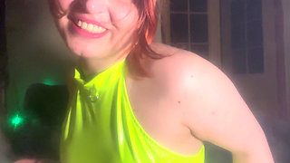 Plastic Bag Domination in Latex Minidress POV