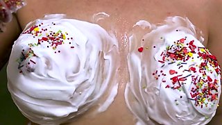 Big Tits German MILF's Easter Treat