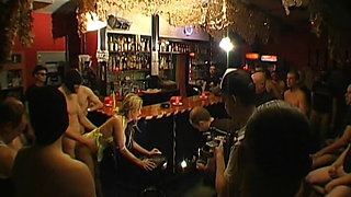 Ggg - Blonde Bombshell Sandra Star Gets Gangbanged in a Wild Bar Party - Watch Her Take It All!