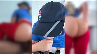 Thicc Blondie Rides BIG BLACK PENIS (1080) F074 - MILF