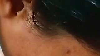 Slapping on Her Ass so Hardly and Make Her to Take Blowjob