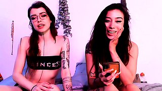 Small titted brunette amateur anal nailed at home