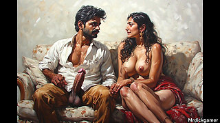 Indian bhabhi fucked by owner for rent