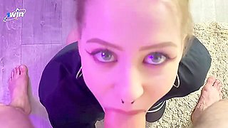 Step sis dreamt of a man sausage while she was at school - torrid gonzo porn!