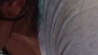 Indonesian Maid Sucks Her Boss's White Cock