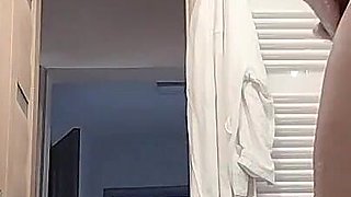 Latina with Big Ass, Hairy Pussy, Big Tits, Big Ass. Horny MILF Strips and Masturbates with Moans.