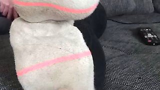Milf school principal having a foot fetish in her office