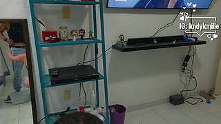 Sexy MILF Gives Her Husband a Passionate Oral Sex for Their Anniversary