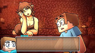 3D animated police fantasy with an 18-year-old girl getting down and dirty