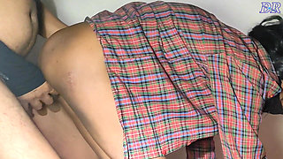 Hot Desi Bhabhi and Aunty Got Fucked Hard, Pussy Dried up While Fucking