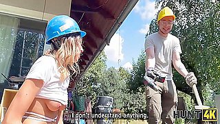 Hunter Seduced A Hot Young Girl With Big Boobs And Humiliated Her Bf